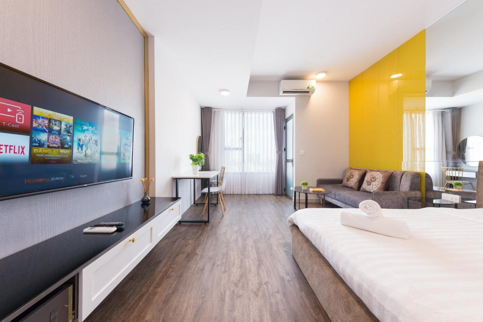 Stellar Cbd Rivergate Apartment - Pool - Free 4G Sim For 3 Nights Ho Şi Min Dış mekan fotoğraf
