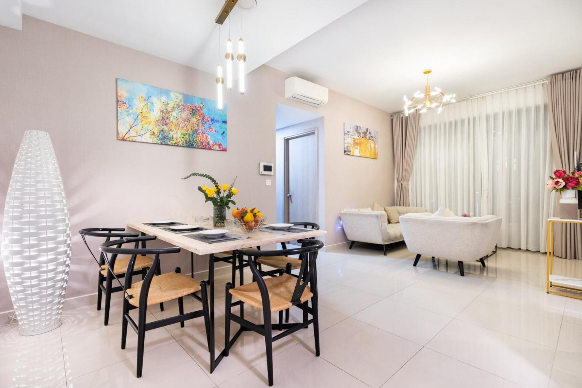 Stellar Cbd Rivergate Apartment - Pool - Free 4G Sim For 3 Nights Ho Şi Min Dış mekan fotoğraf