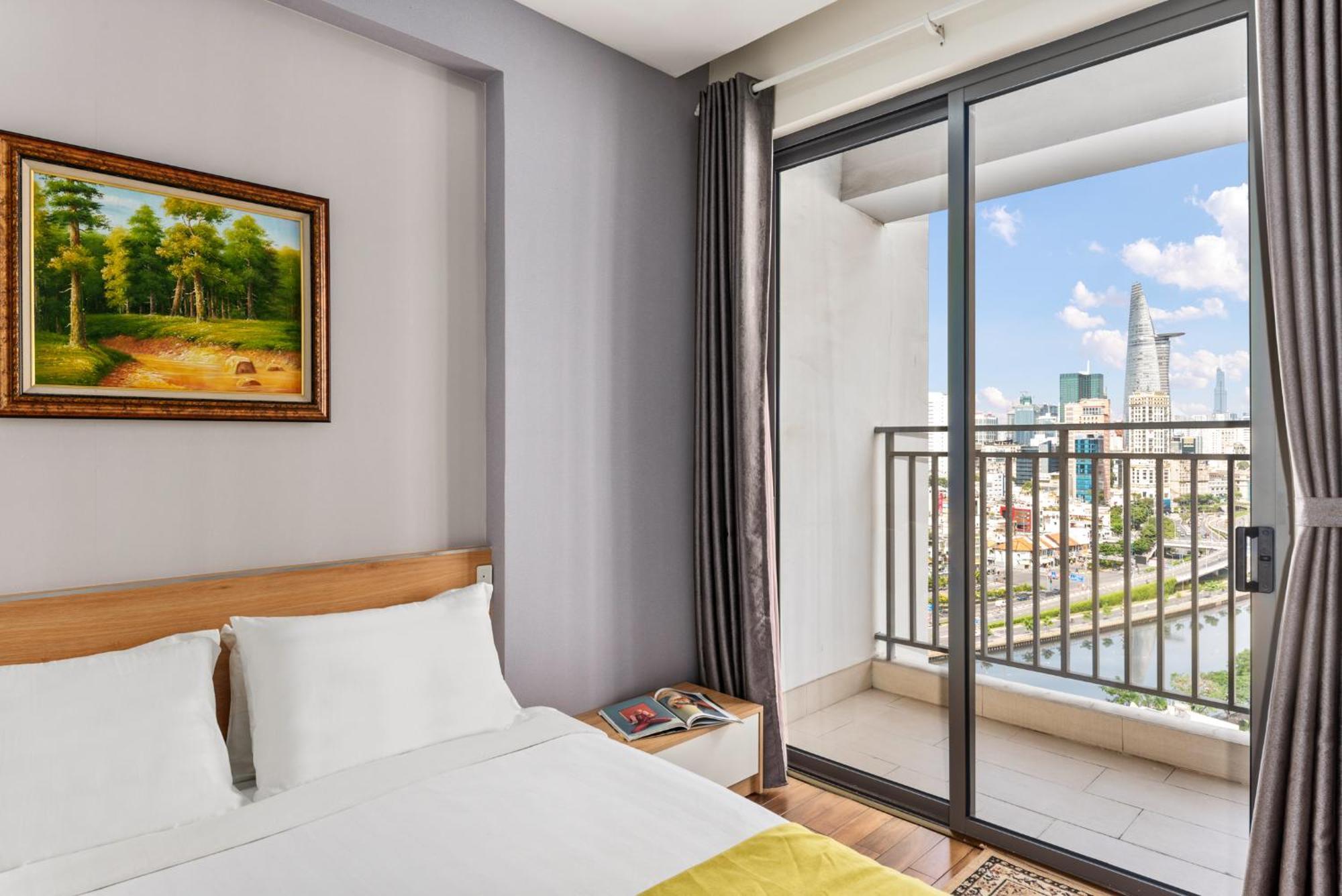 Stellar Cbd Rivergate Apartment - Pool - Free 4G Sim For 3 Nights Ho Şi Min Dış mekan fotoğraf