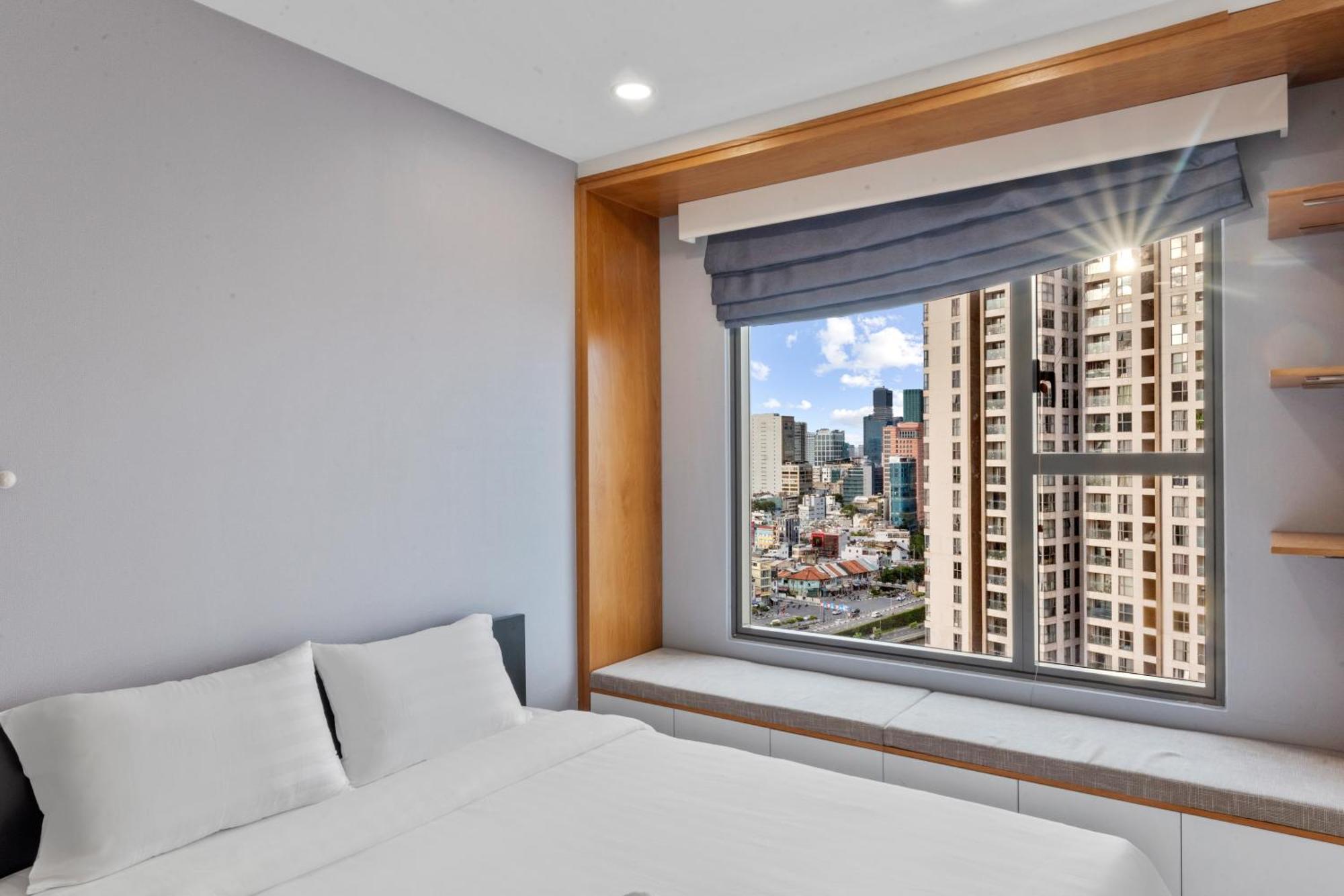 Stellar Cbd Rivergate Apartment - Pool - Free 4G Sim For 3 Nights Ho Şi Min Dış mekan fotoğraf